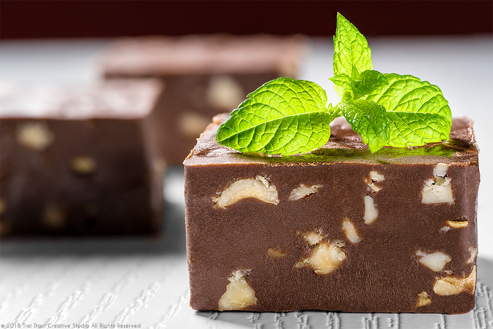 Fudge de ciocolata si menta