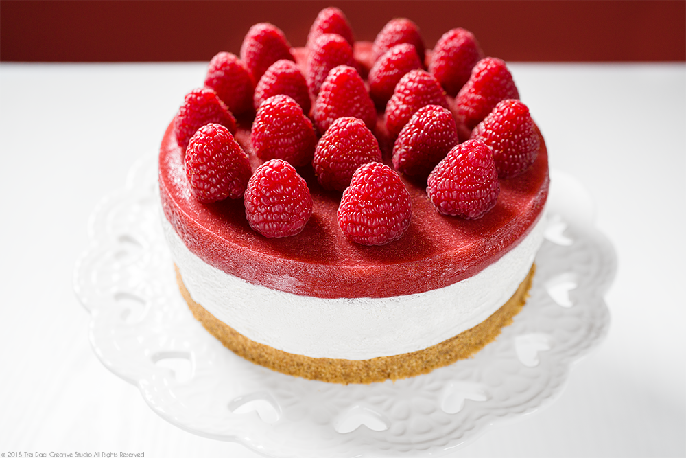 Tort fara coacere cu zmeura